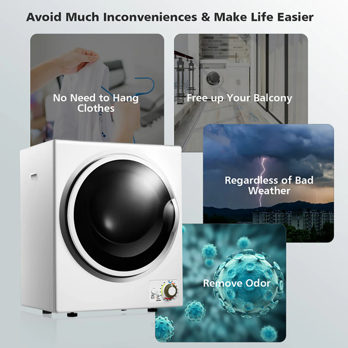 1.5 Cu. Ft. Compact Electric Clothes Dryer - Image 22