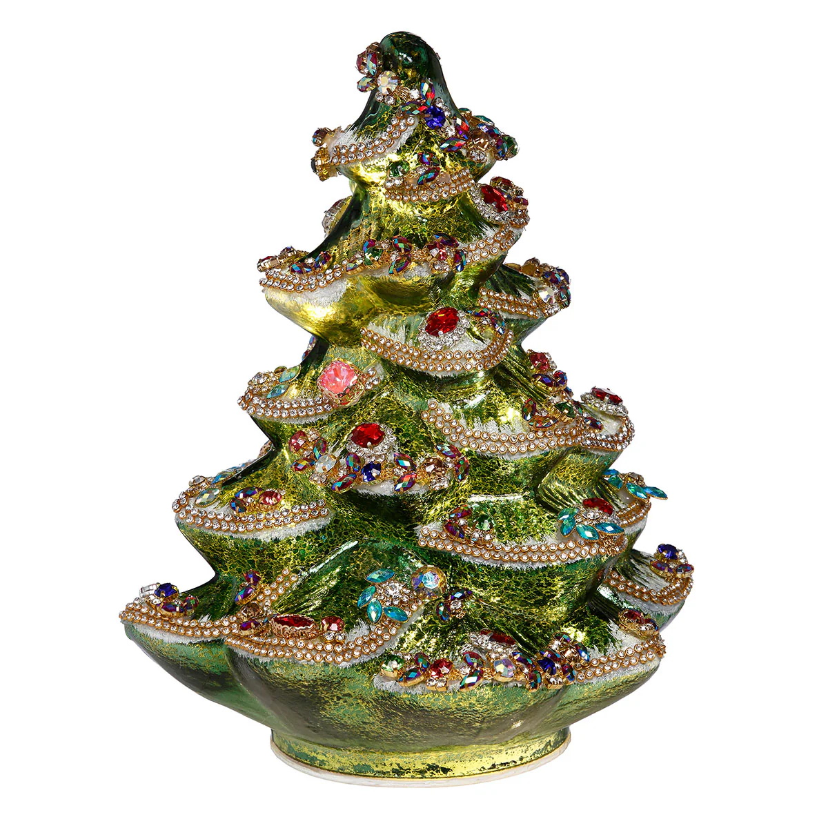 10'' LED Jeweled Christmas Tree - Image 2