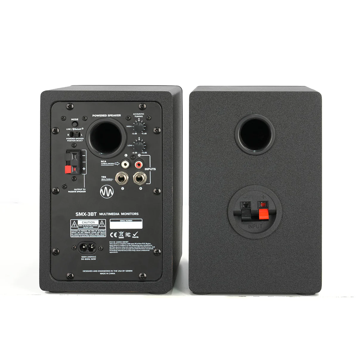 100W Bluetooth Studio Monitor Speakers - Image 3