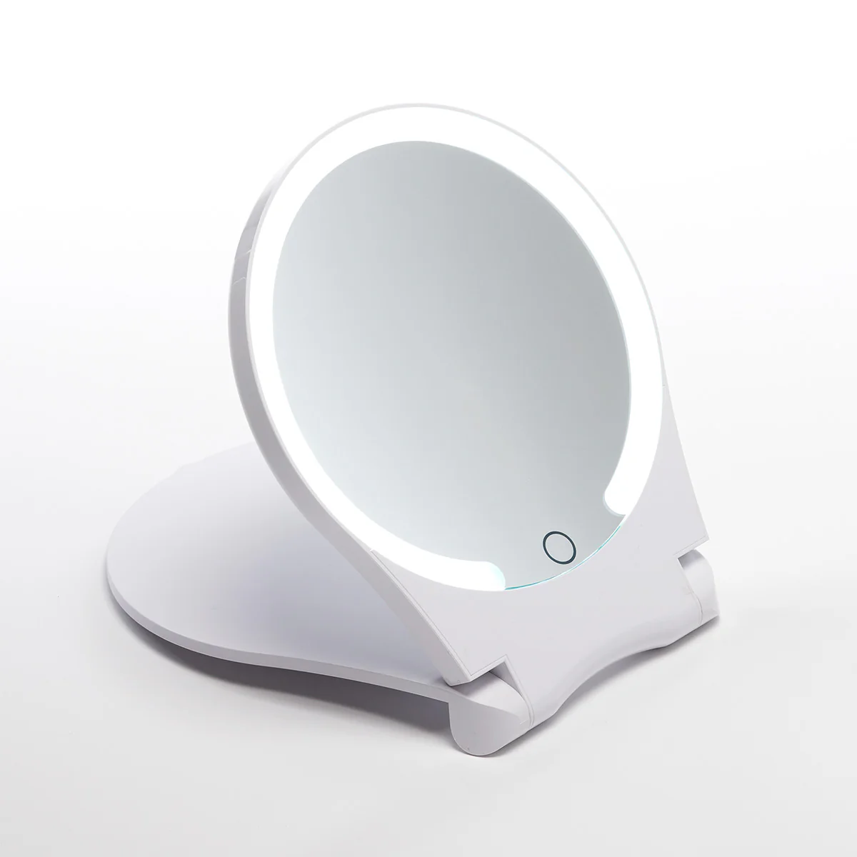 10X Lighted Folding Travel Mirror by Sharper Image - Image 4