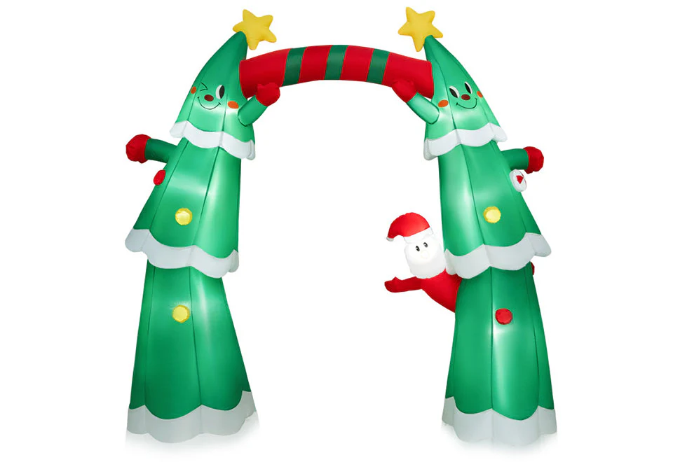 11-Ft. Inflatable Christmas Tree Archway - Image 2