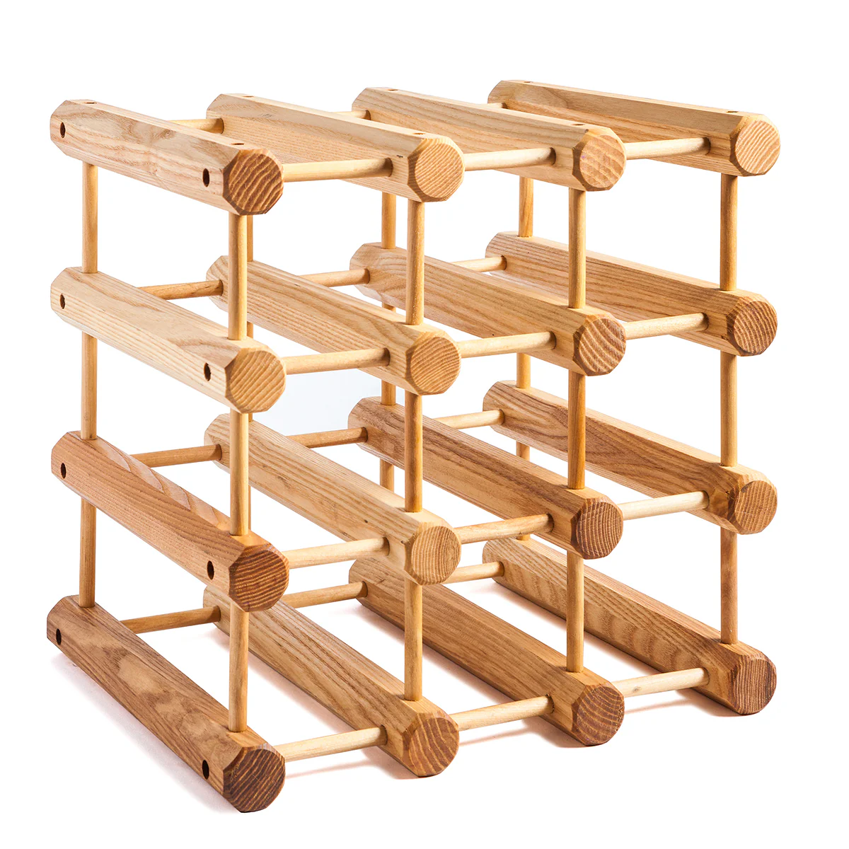 12-Bottle Modular Wine Rack - Image 3