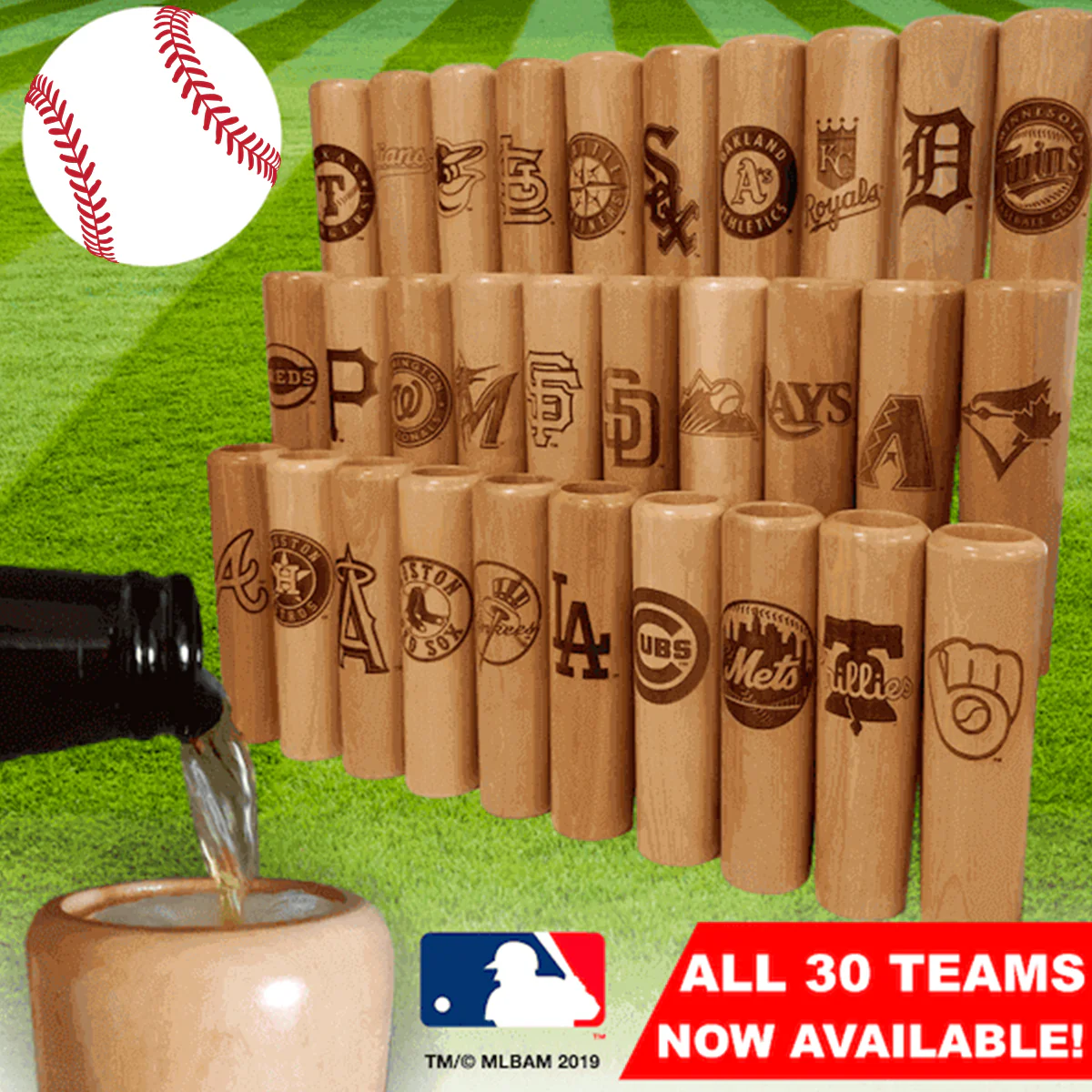 12 oz Baseball Bat Mug - Image 5