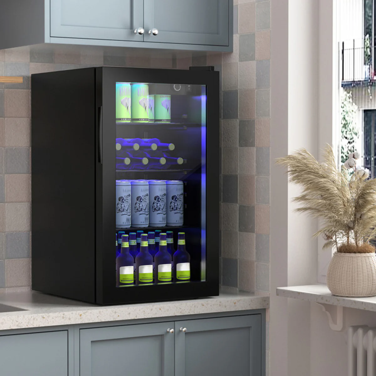 120 Can Beverage Refrigerator with Glass Door - Image 10
