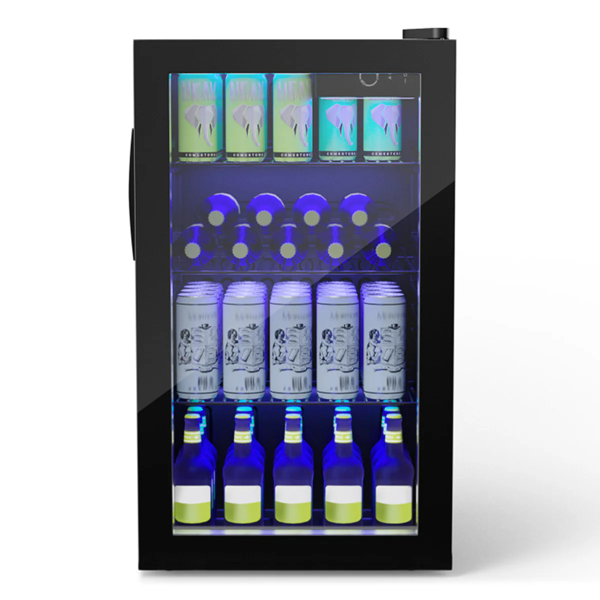 120 Can Beverage Refrigerator with Glass Door - Image 12