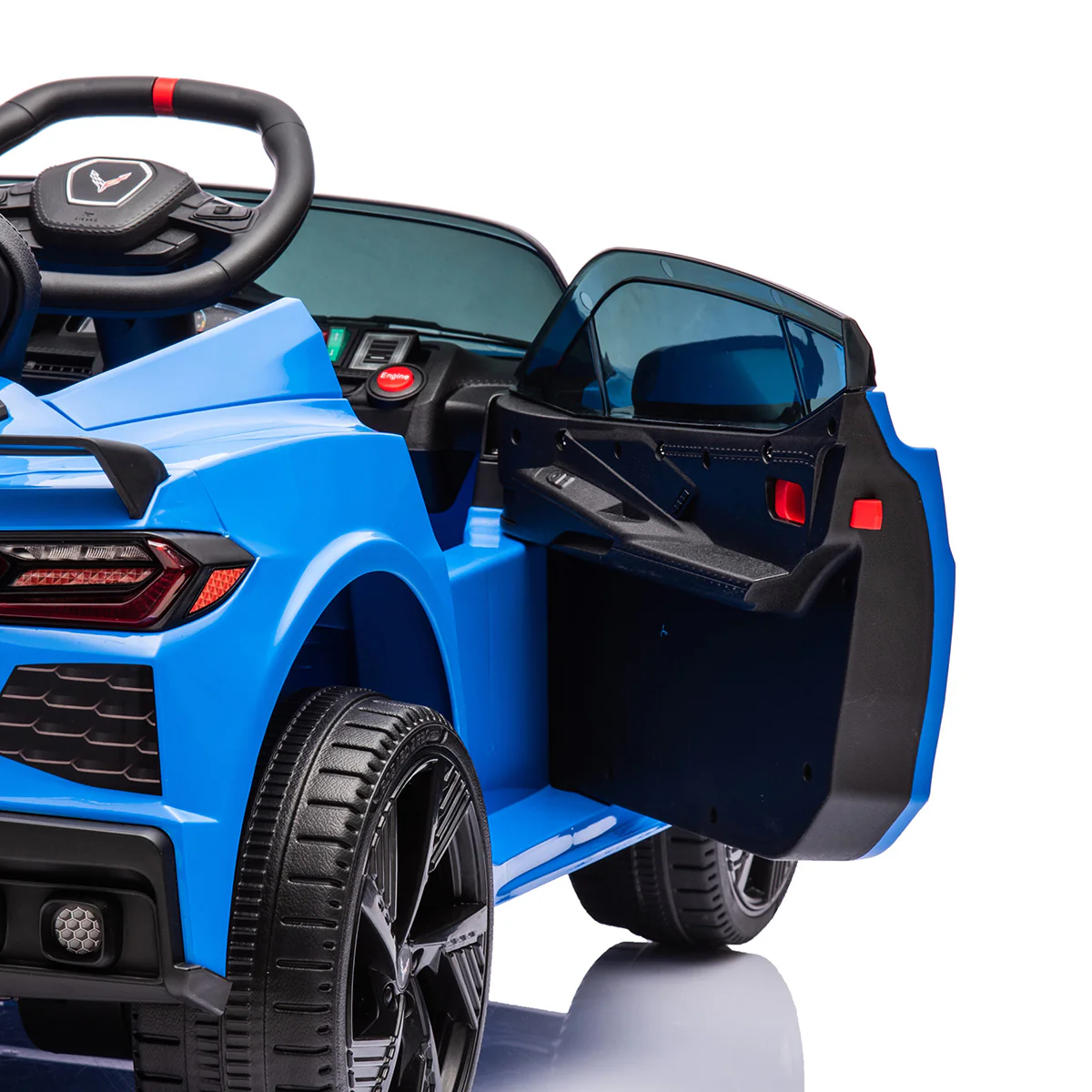 12V Chevrolet Corvette C8 Stingray Ride-On Car - Image 3