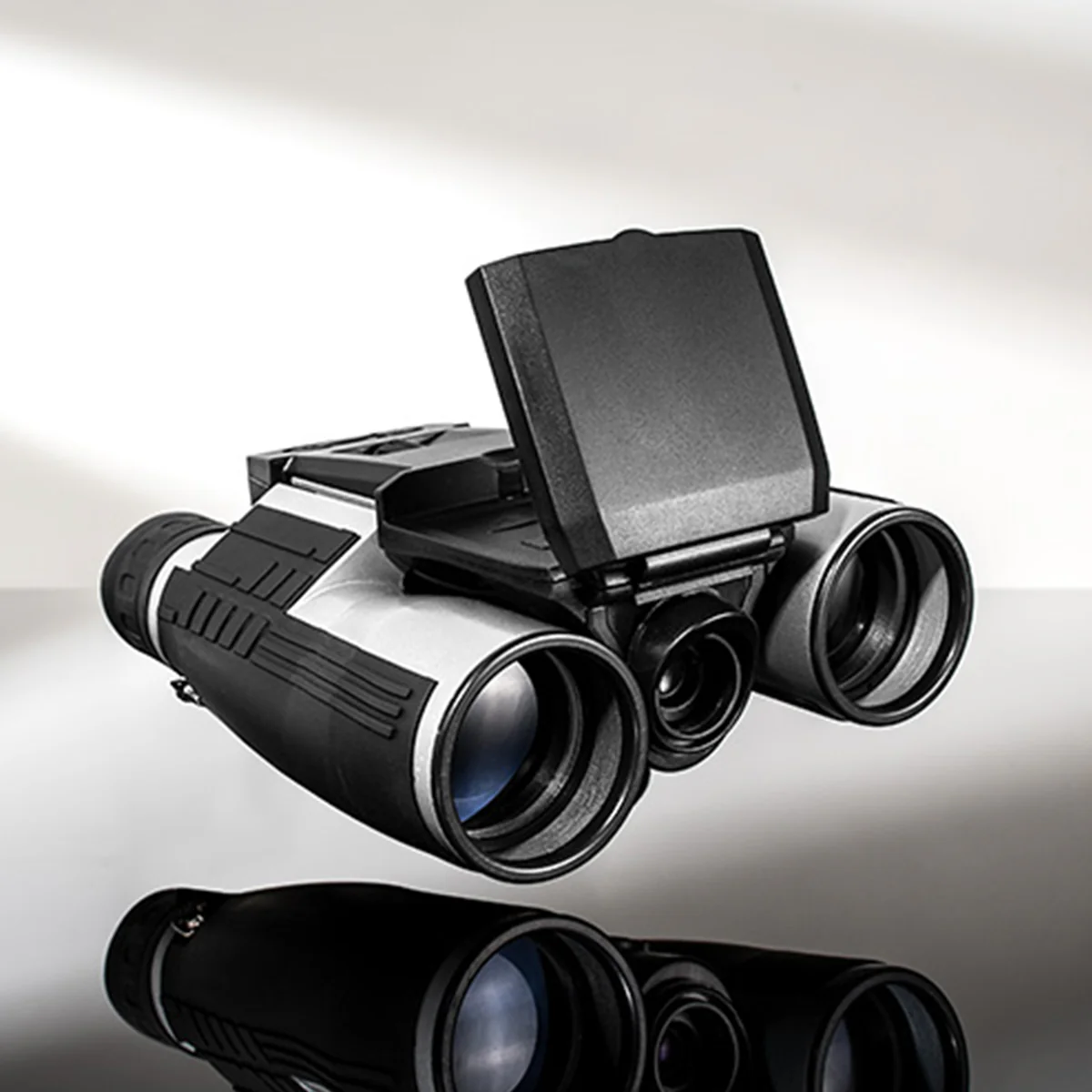 12X Zoom Digital Camera Binoculars by Sharper Image - Image 2