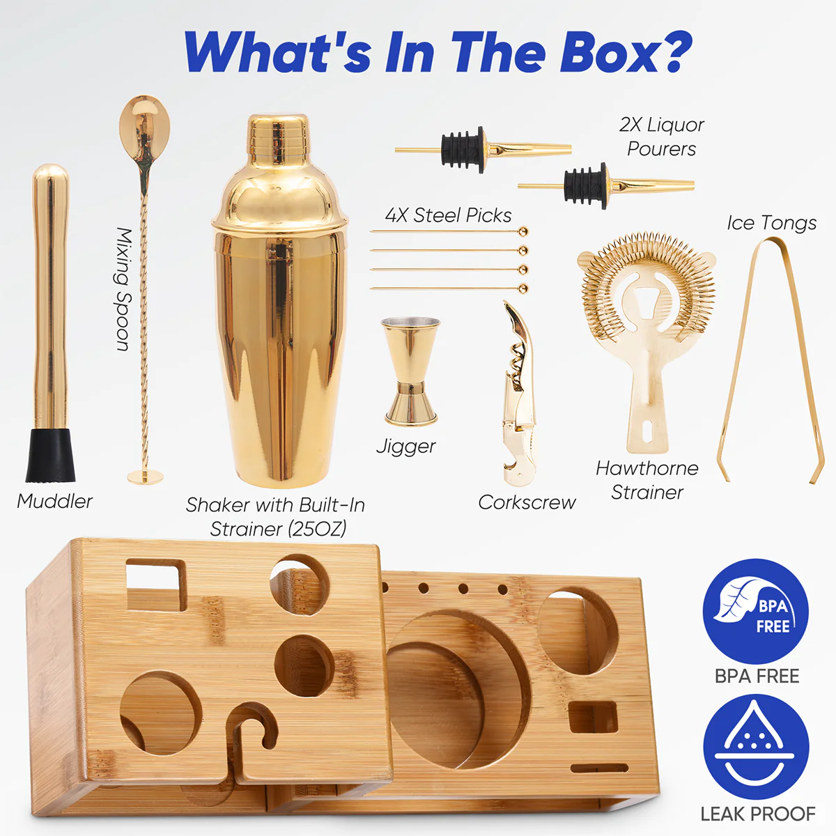 14-Piece Bartender Set - Image 22