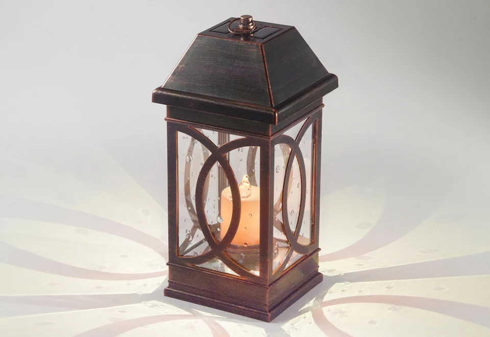 15'' Solar Powered Candle Lantern - Image 6