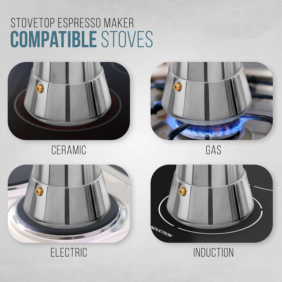 150 mL Stainless Steel Espresso Maker - Image 23