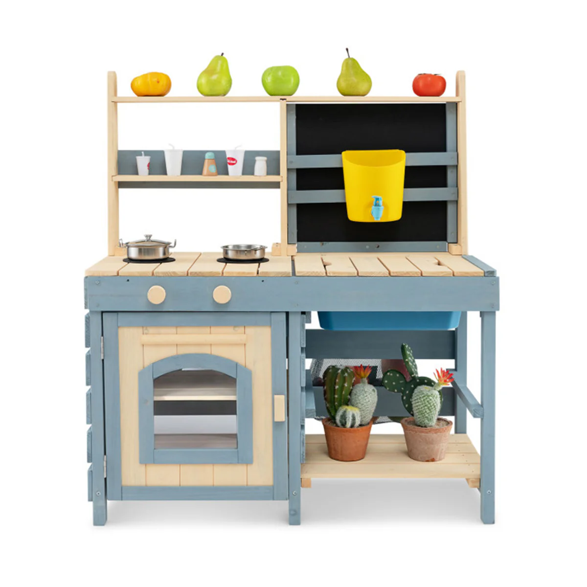 2-in-1 Outdoor Mud Kitchen - Image 2