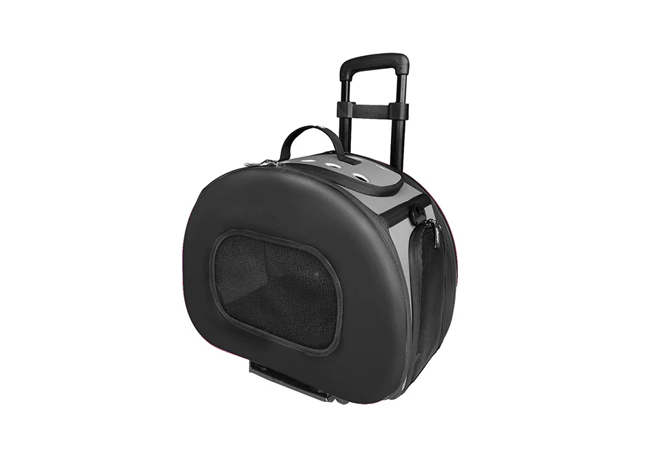2-in-1 Tough-Shell Wheeled Pet Carrier - Image 2