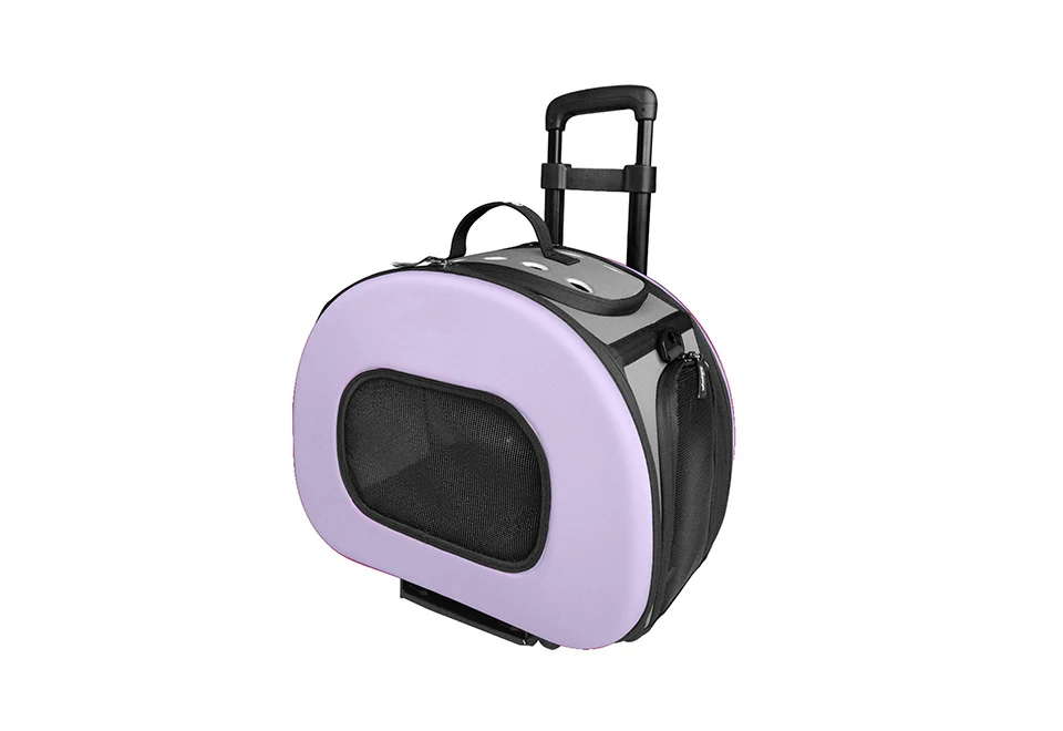 2-in-1 Tough-Shell Wheeled Pet Carrier - Image 3