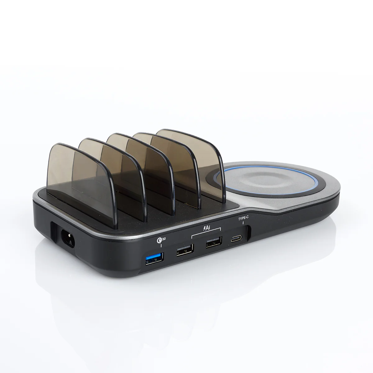 2-in-1 USB Charging Station by Sharper Image - Image 3
