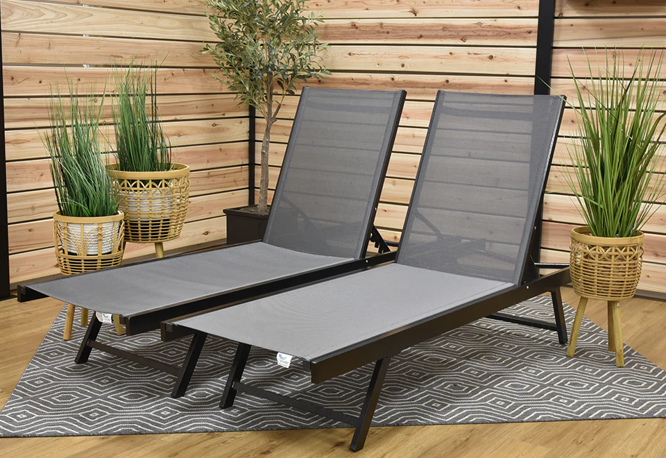 2-Piece Urban Sun Loungers