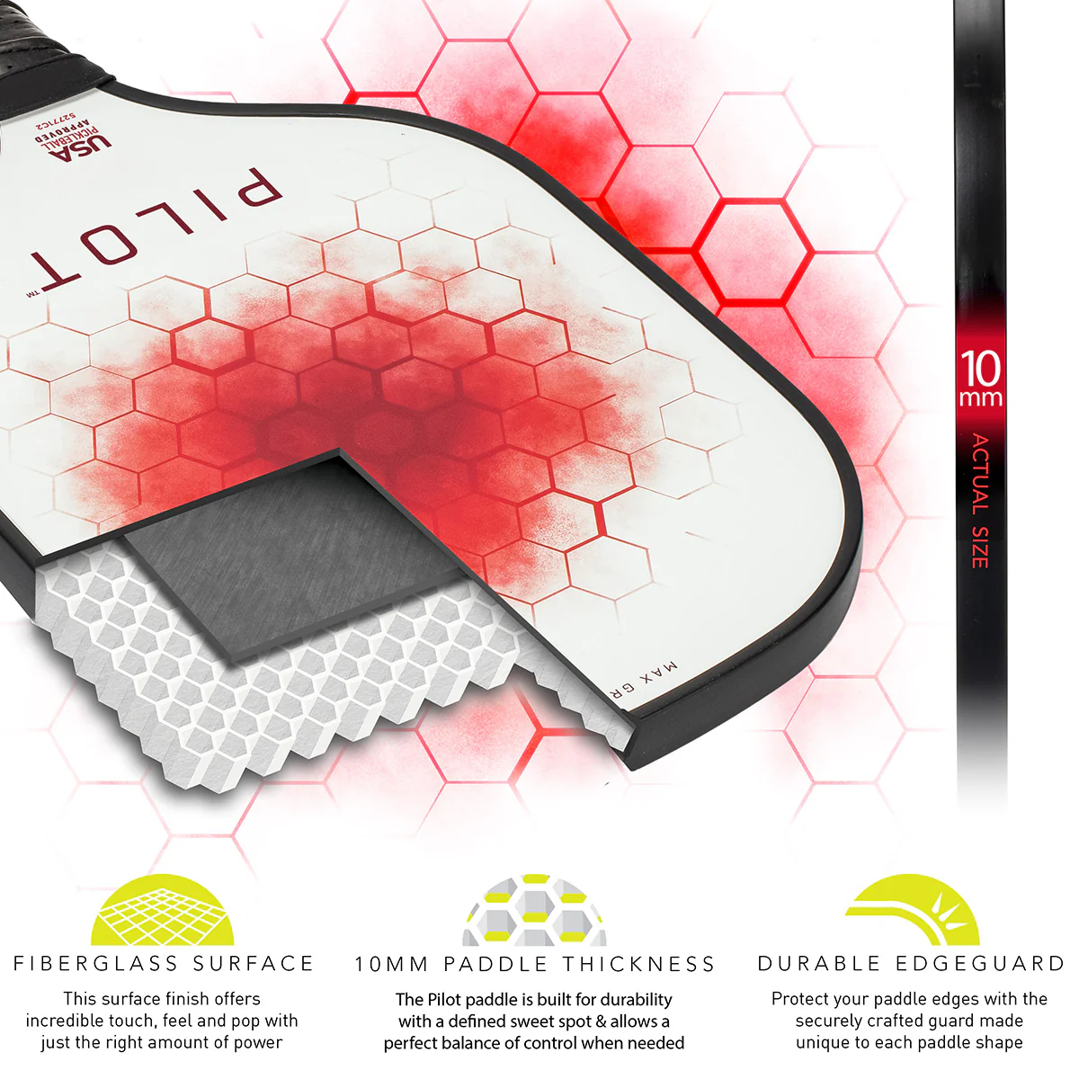 2 Player Paddle and Pickle Ball Set - Image 5