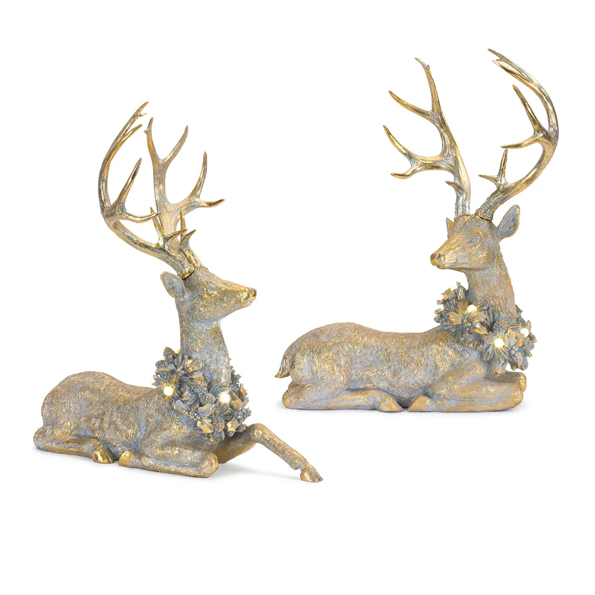21''  LED Holiday Deer Decor (Set of 2) - Image 2