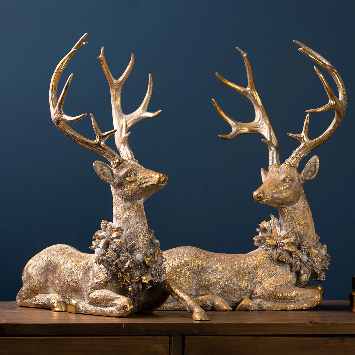 21''  LED Holiday Deer Decor (Set of 2) - Image 3