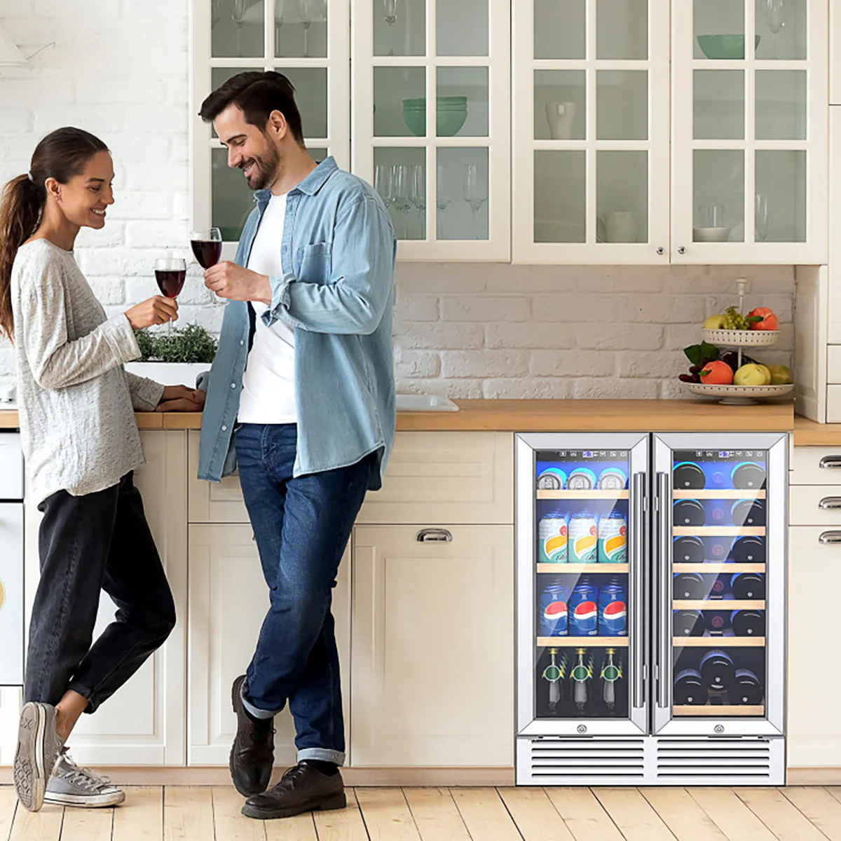 24'' Dual Zone Wine and Beverage Cooler - Image 10