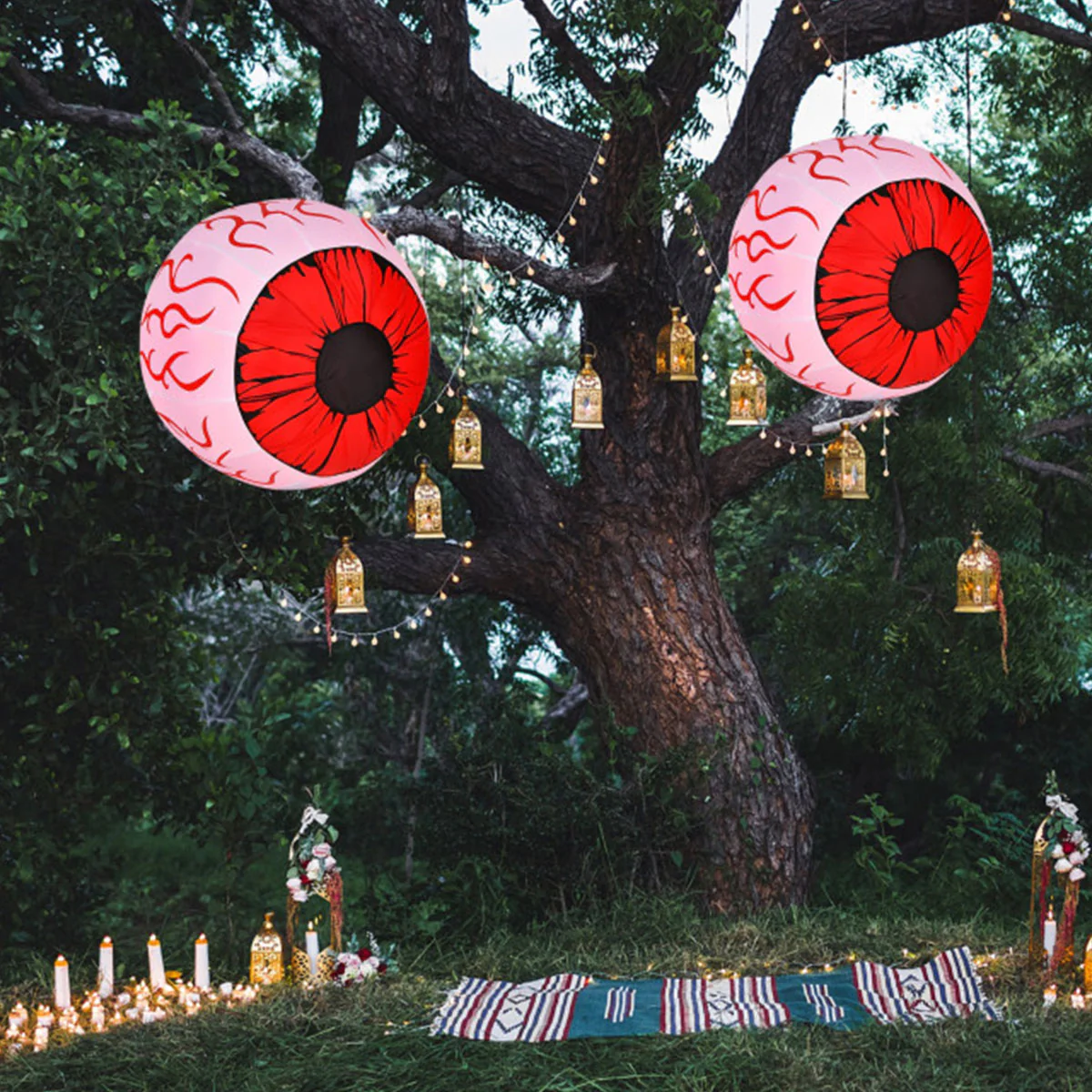 3-Ft. Inflatable Halloween Eyeballs (Set of 2) - Image 4