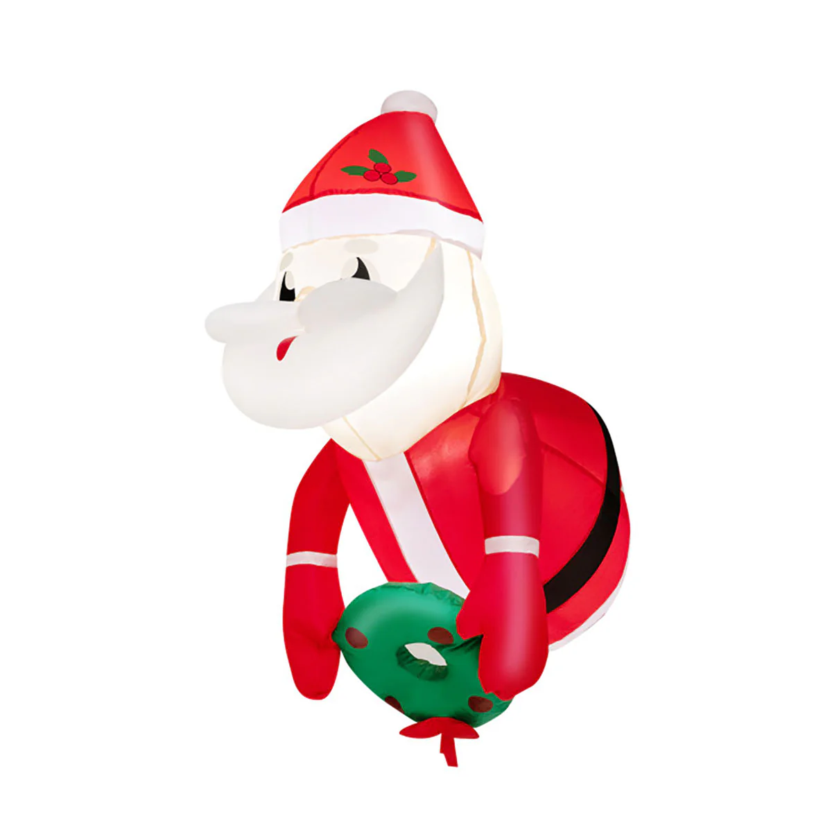 3-Ft. Inflatable Santa Claus with Suction Cups - Image 2