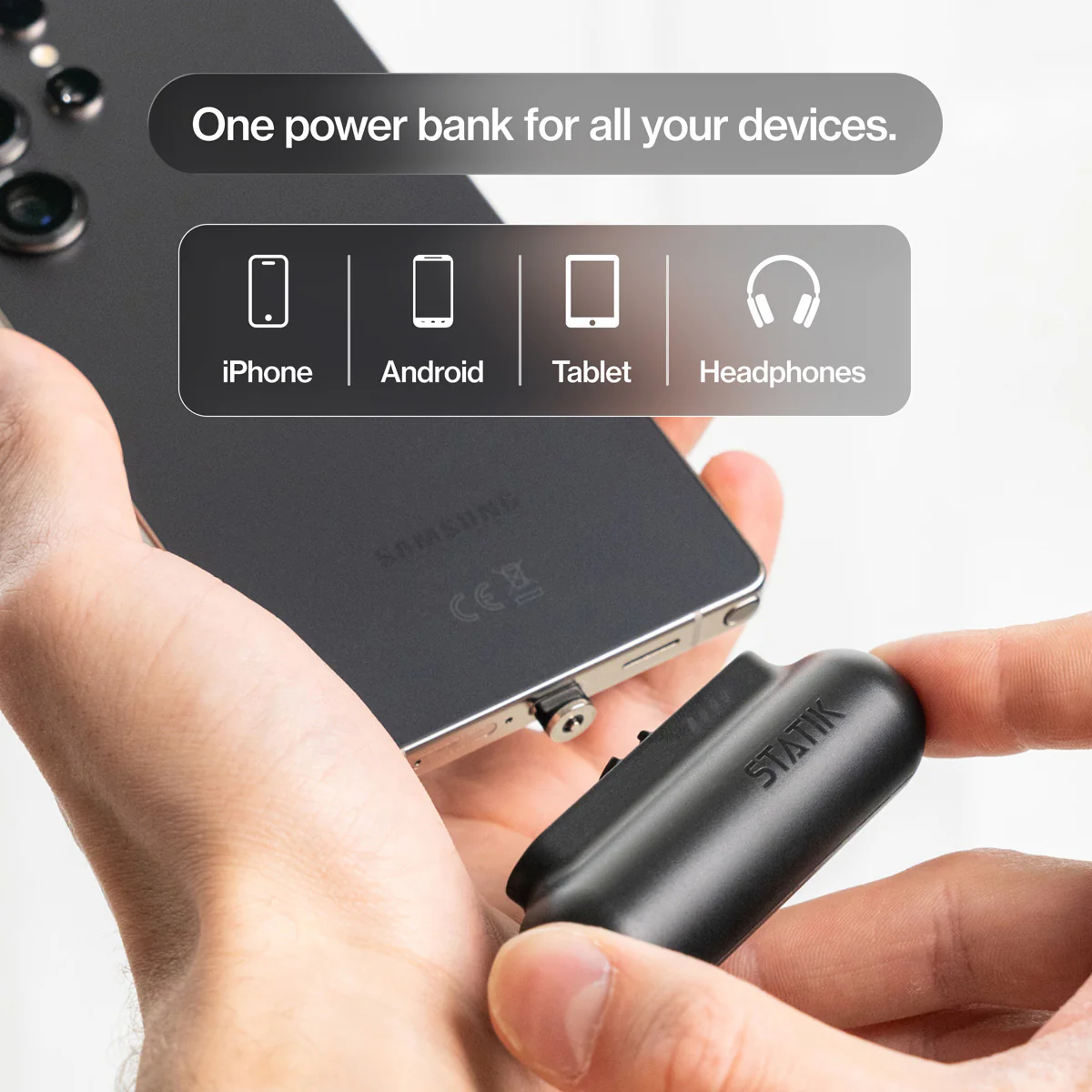 3-in-1 Portable Charger - Image 3