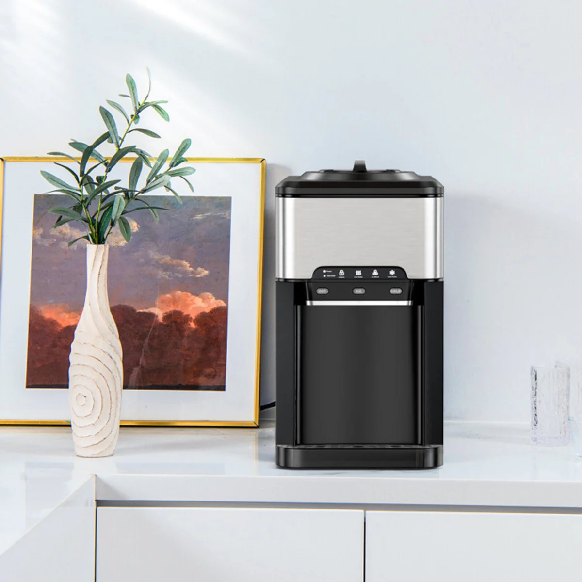 3-in-1 Water Cooler with Built-In Ice Maker - Image 9