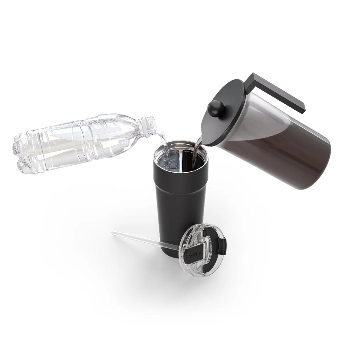 30 oz Dual Chamber Hot/Cold Insulated Tumbler
