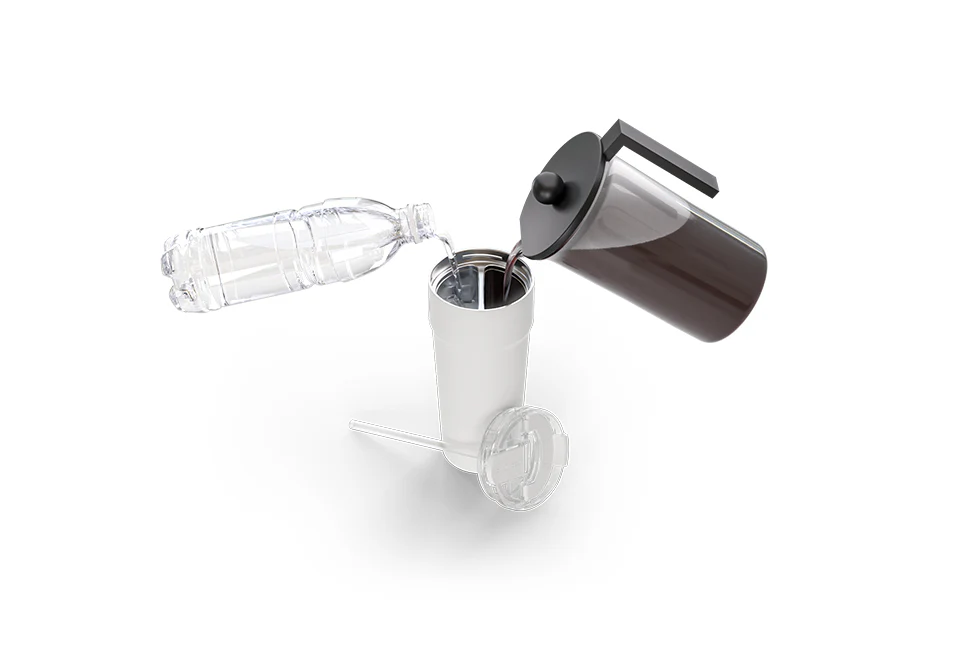 30 oz Dual Chamber Hot/Cold Insulated Tumbler - Image 13