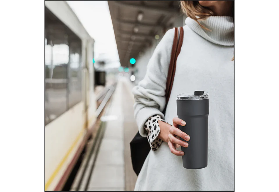 30 oz Dual Chamber Hot/Cold Insulated Tumbler - Image 16
