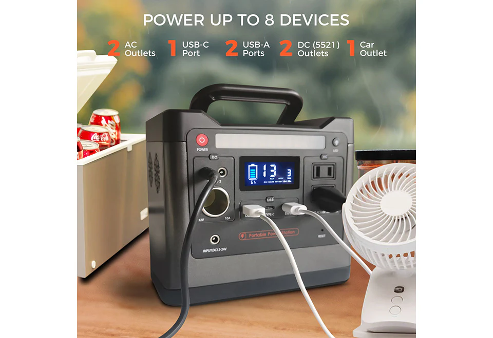 320W Outdoor Portable Power Station - Image 6