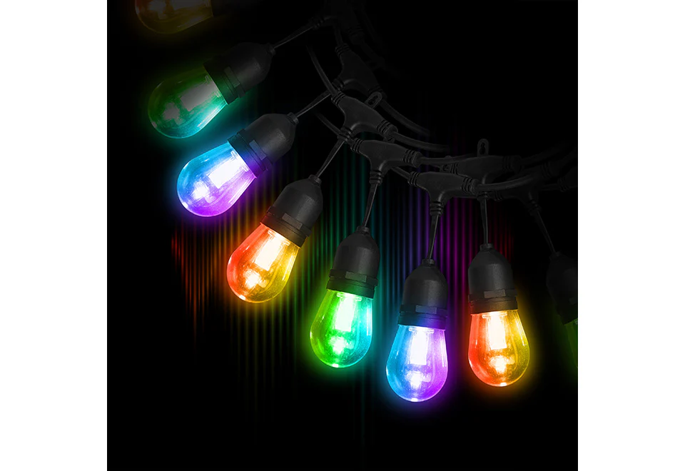35' Voice Controlled LED String Lights - Image 2