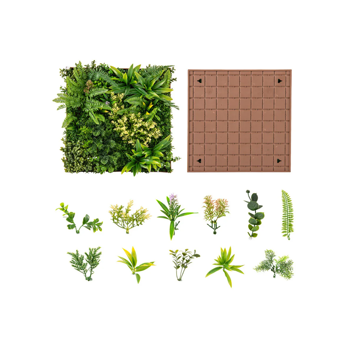 3D Hanging Greenery Hedge (Set of 2) - Image 2