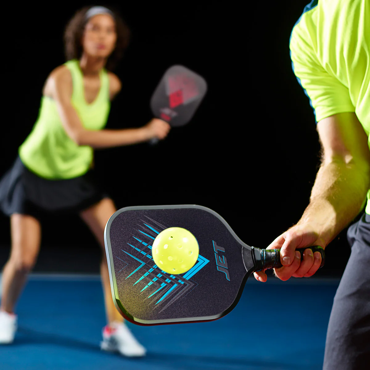 4-Player Aluminum Paddle Pickleball Set