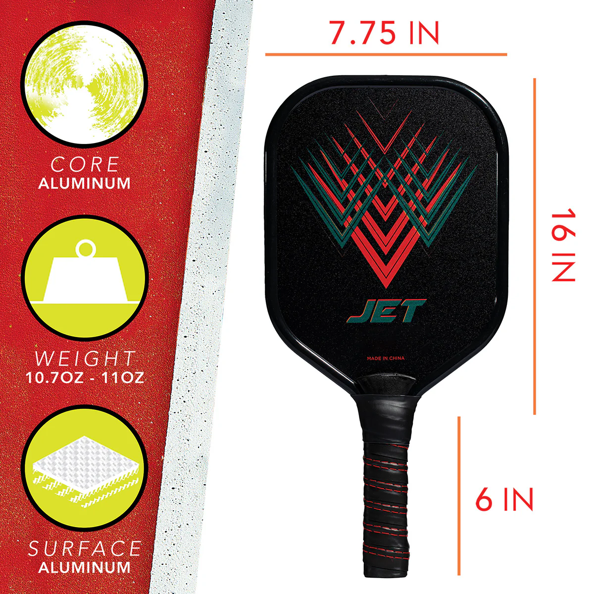 4-Player Aluminum Paddle Pickleball Set - Image 5