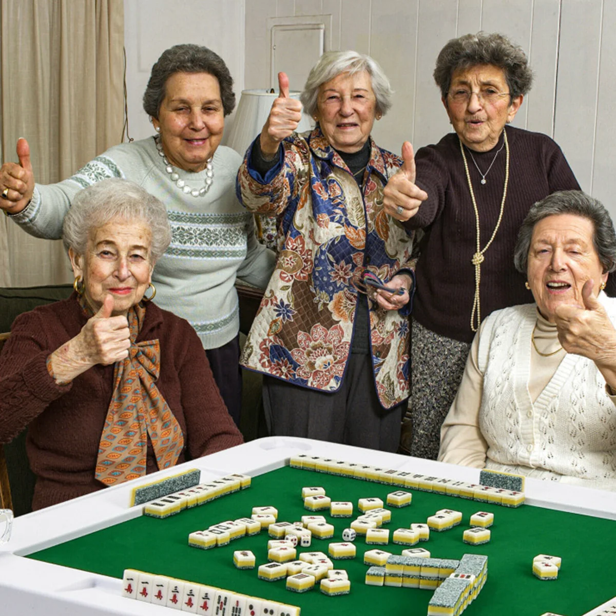 4-Player Mahjong Game Table - Image 9