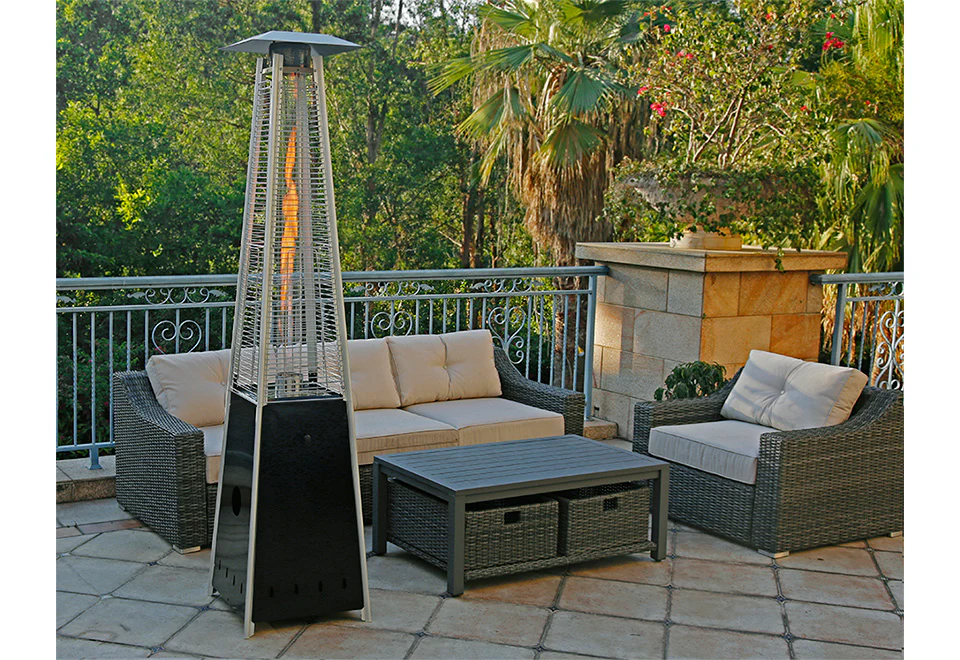 40,000 BTU Pyramid Floorstanding Patio Heater - Image 3