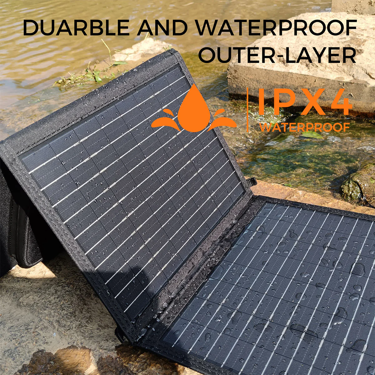 40W Portable Solar Charging Panel - Image 7