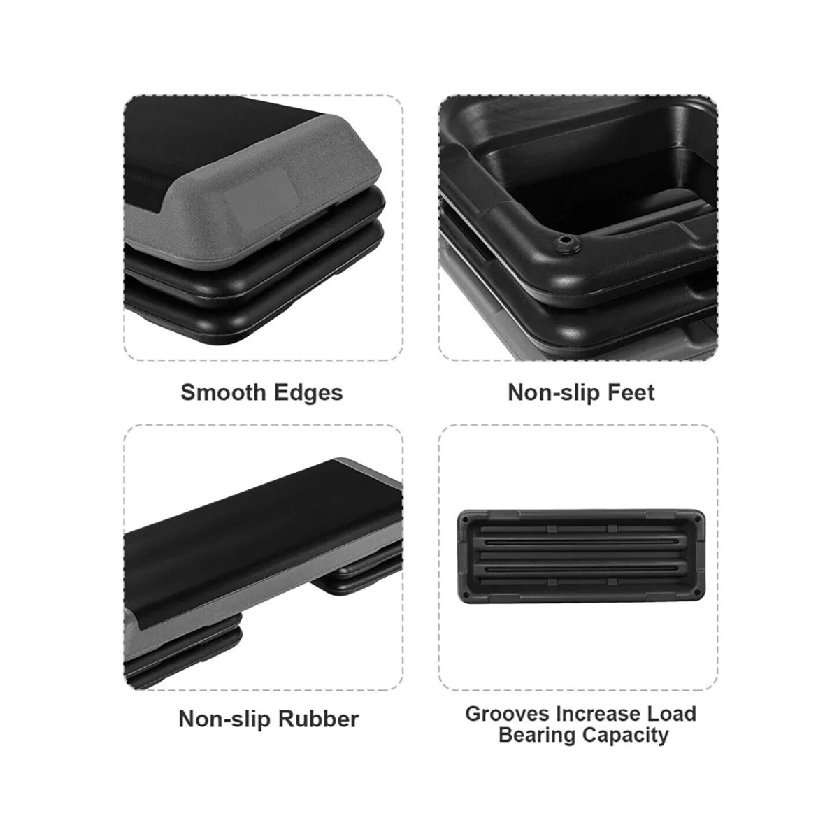 43'' Height Adjustable Fitness Aerobic Step Platform - Image 18