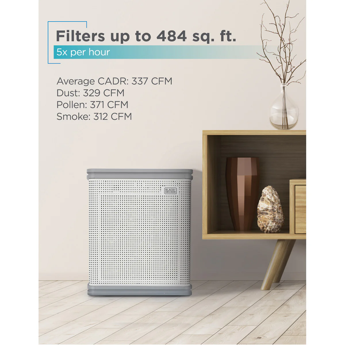 484 Sq. Ft. UV Technology Air Purifier - Image 3