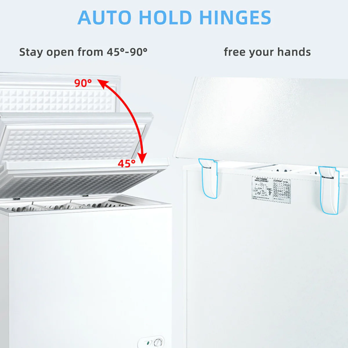 5 Cu. Ft. Chest Freezer with 3 Removable Storage Baskets - Image 9