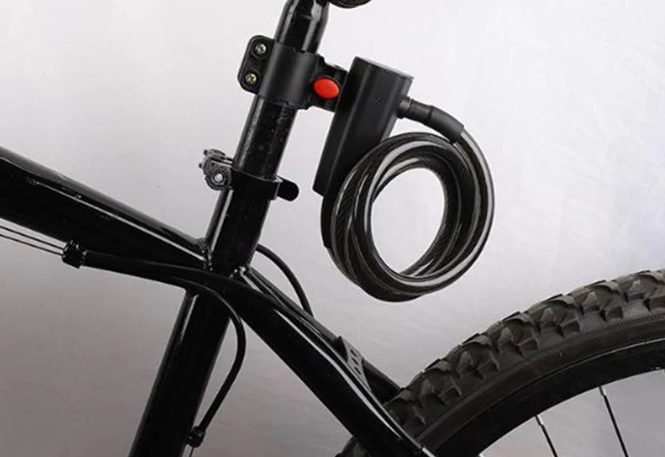 5' Fingerprint Cable Bike Lock - Image 10