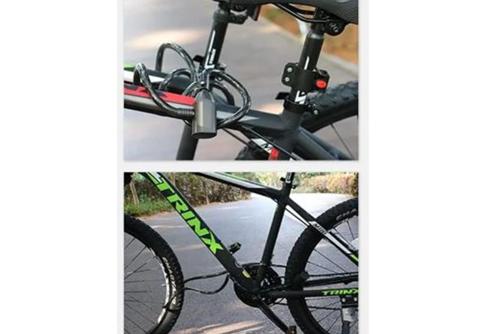 5' Fingerprint Cable Bike Lock - Image 6