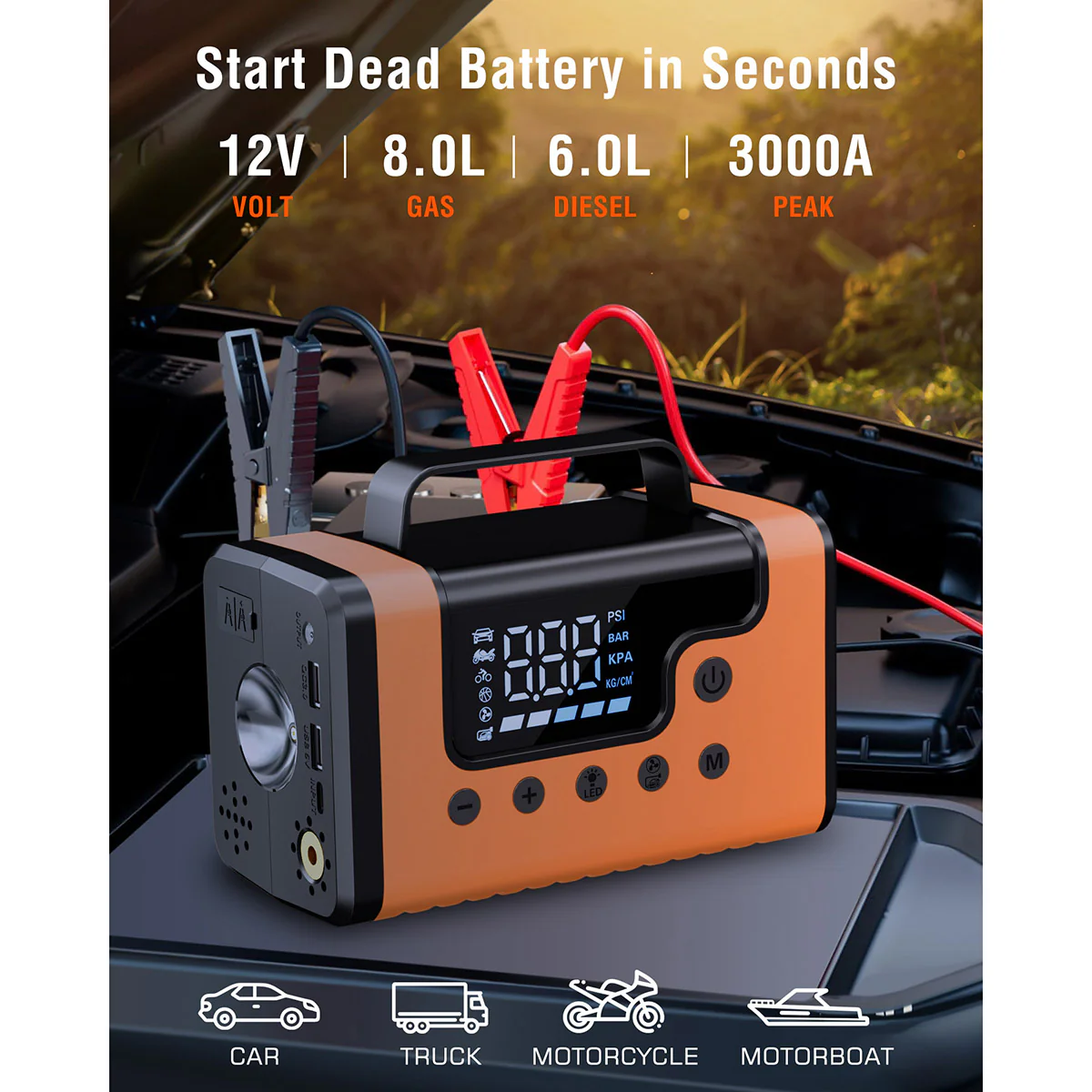 5-in-1 Jump Starter - Image 3