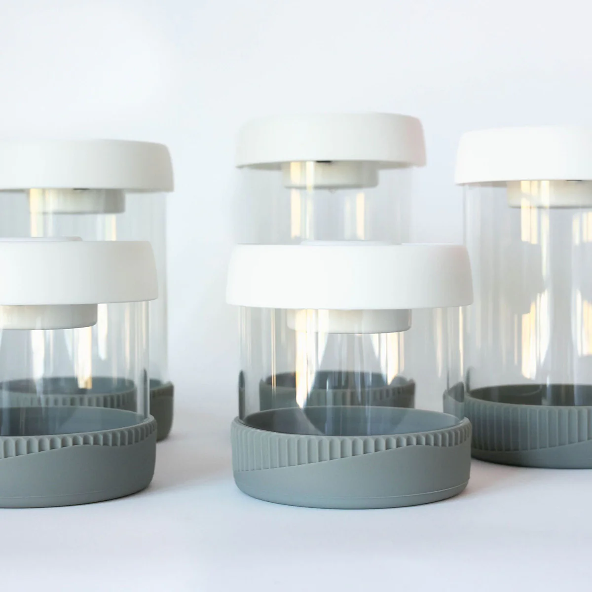 5-Piece Glass Vacuum Storage Containers - Image 2