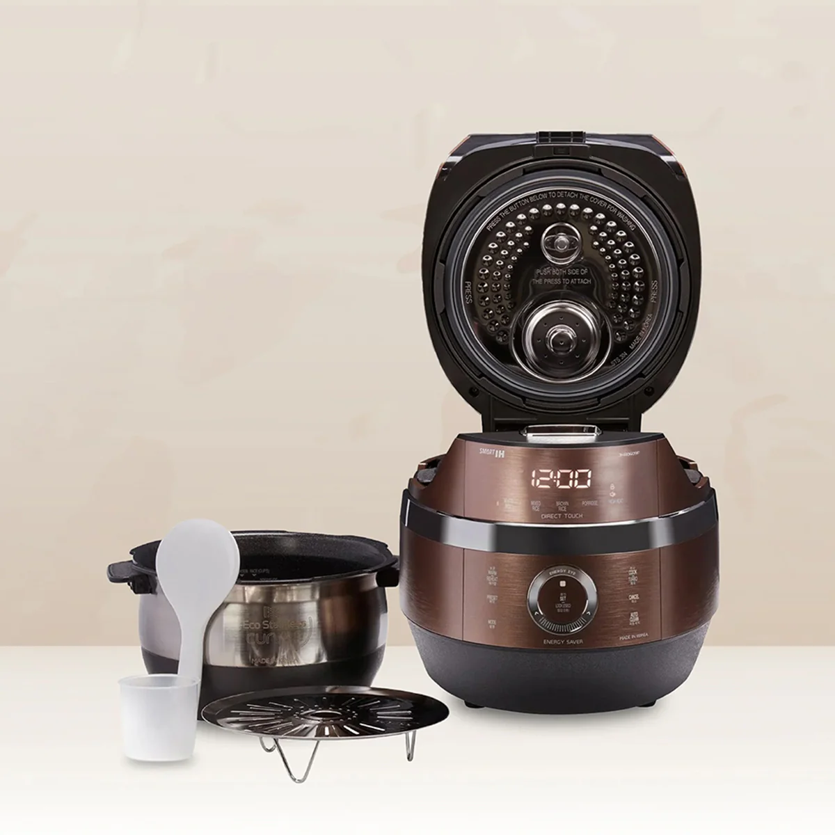 6-Cup Induction Heating Pressure Rice Cooker