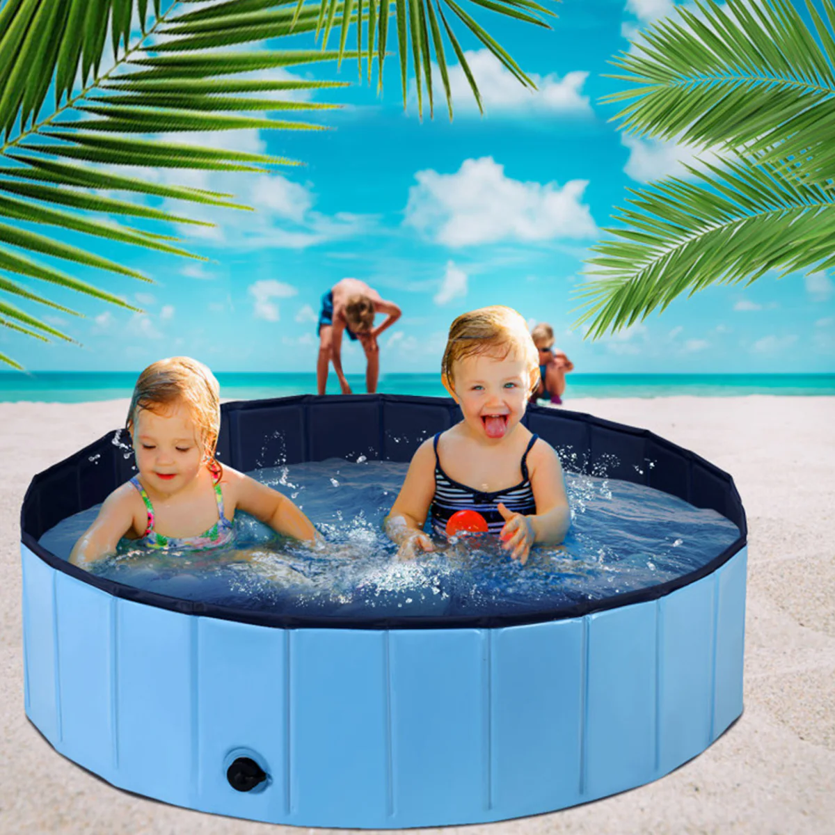 63'' Foldable Leakproof Pool
