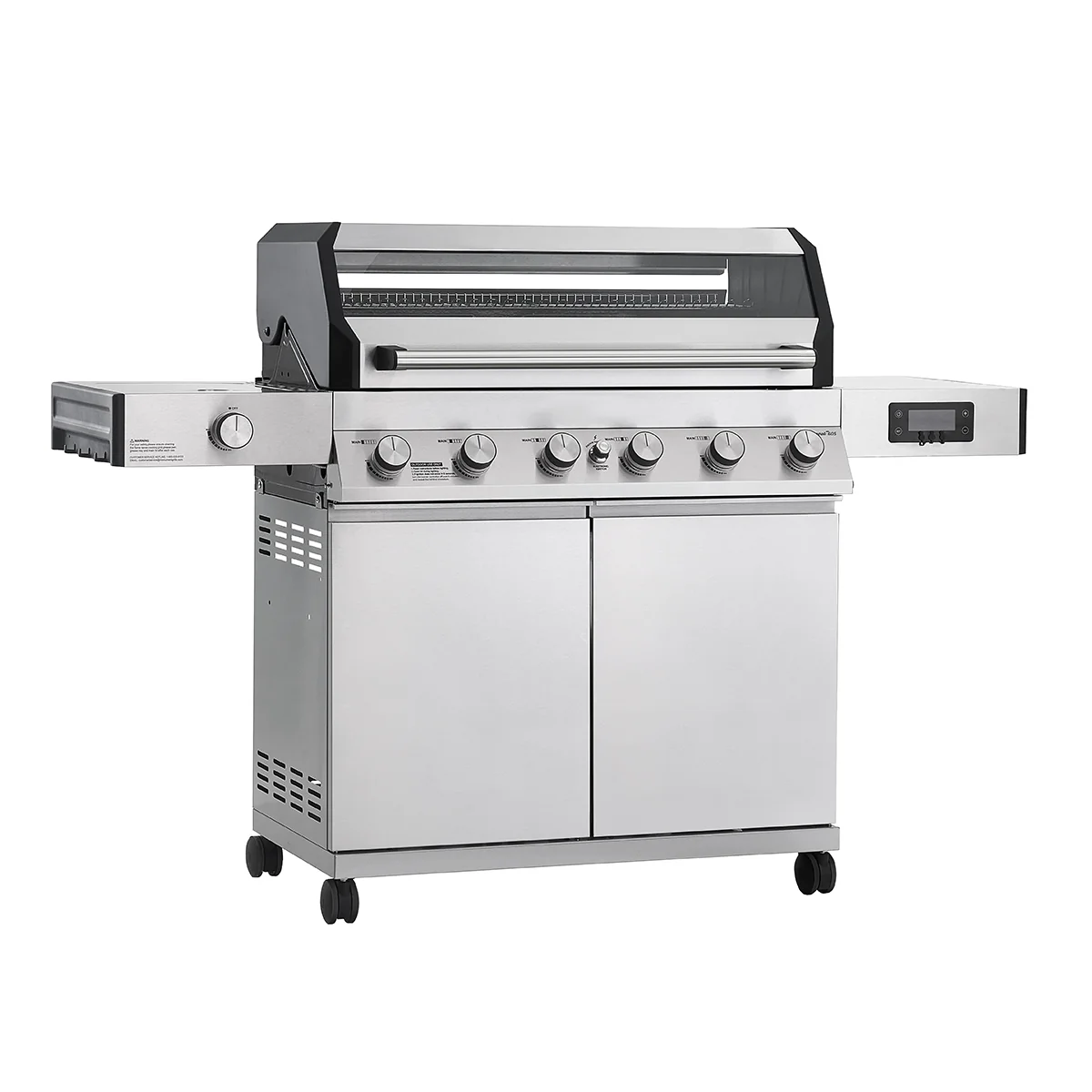 640 sq. in. Smart Grill with Clearview Lid - Image 4