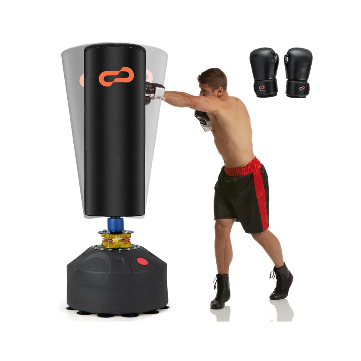 68'' Freestanding Punching and Kickboxing Bag - Image 2