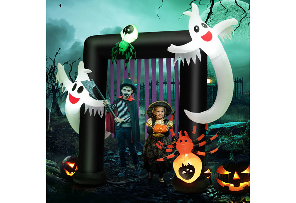 7-Ft. Inflatable Halloween Gateway - Image 3